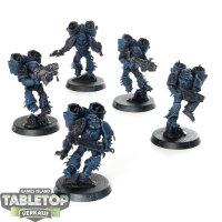 Chaos Space Marines - 5x Raptors - teilweise bemalt