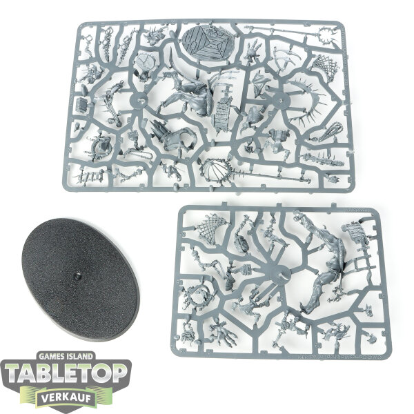 Orruk Warclans - Marshcrawla Sloggoth - im Gussrahmen
