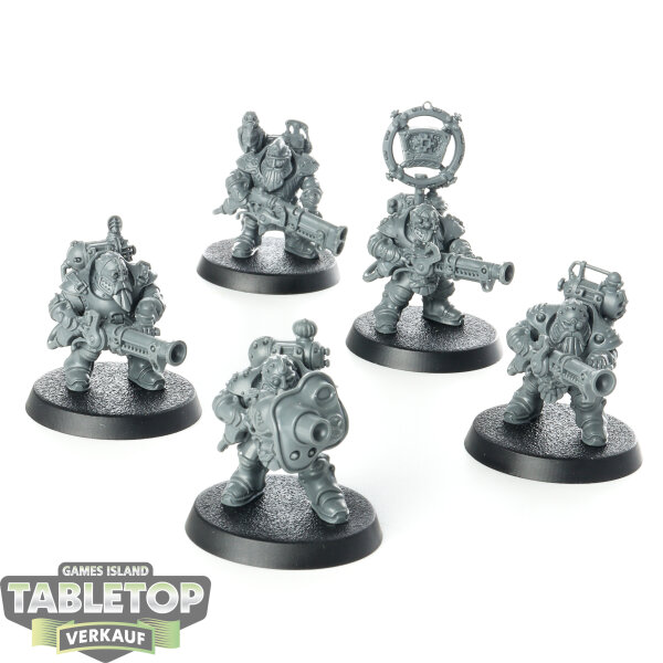 Kharadron Overlords - 5x Grundstok Thunderers - unbemalt
