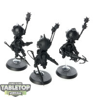 Kharadron Overlords - 3x Skywardens - grundiert