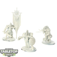 Slaves to Darkness - 3 x Ogroid Theridons - grundiert