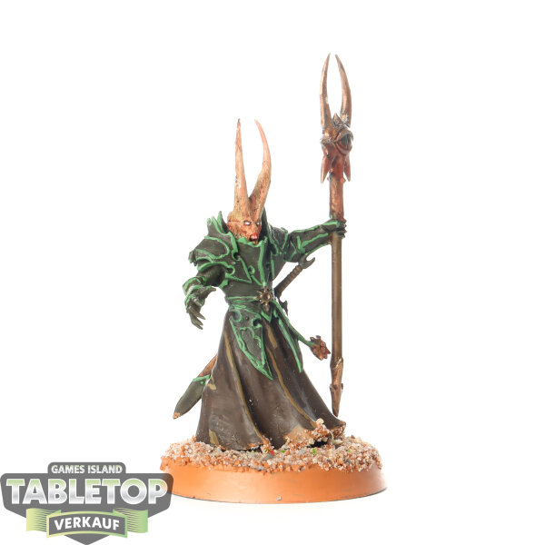Warriors of Chaos - Sorcerer of Chaos - bemalt