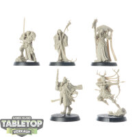 Warhammer Quest - 5 x Cursed City Heroes - unbemalt