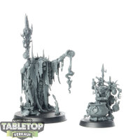 Orruk Warclans - Swampcalla Shaman with Pot-grot - unbemalt