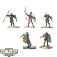 Stormcast Eternals - 5 x Vindictors - teilweise bemalt