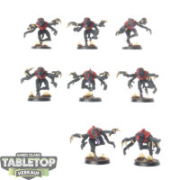 Tyraniden - 8 x Genestealers klassisch - bemalt