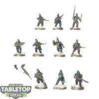 Adeptus Mechanicus - 10 x Skitarii Vanguard - bemalt