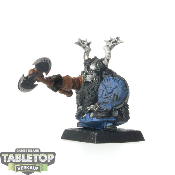 Dwarfen Mountain Holds - Dwarf Thane (Battle for Skull Pass) - teilweise bemalt
