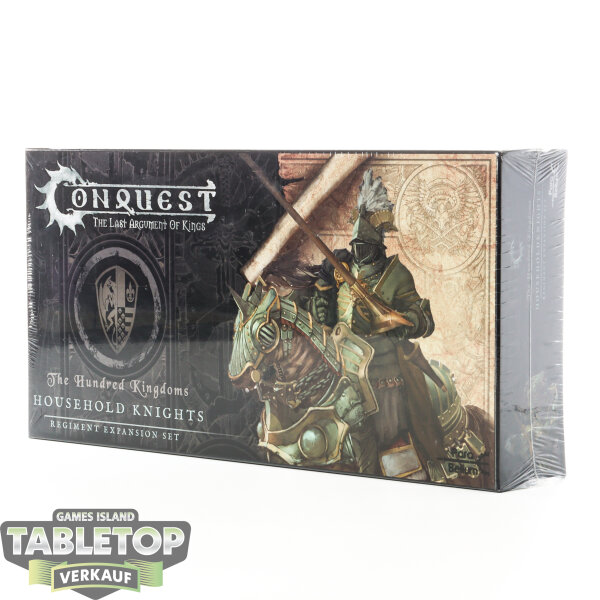 Conquest - 3 x Household Knights - Hundred Kingdoms - Originalverpackt / Neu