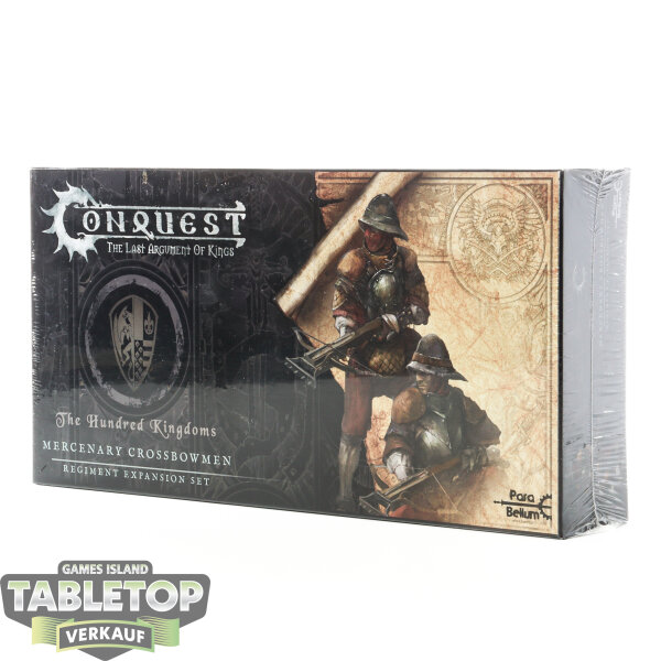 Conquest - 12 x Mercenary Crossbowmen - Hundred Kingdoms - Originalverpackt / Neu