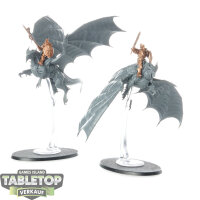 Stormcast Eternals - 2 Stormdrake Guard - teilweise bemalt