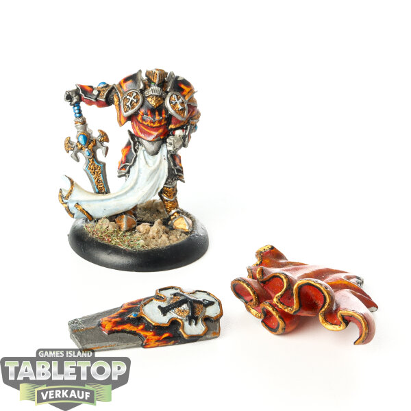 Protectorate of Menoth - Paladin of the Order of the Wall - bemalt