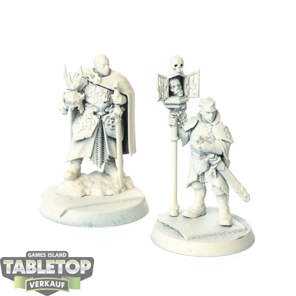 Cities of Sigmar - Freeguild Marshal and Relic Envoy - grundiert