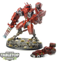 Tau Empire - XV104 Riptide Battlesuit - bemalt
