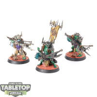 Orruk Warclans - 3 Man-Skewer Boltboyz - bemalt