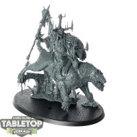 Orruk Warclans - Killaboss on Great Gnashtoof - unbemalt
