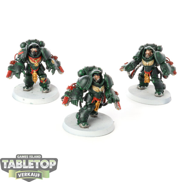 Space Marines - 3 Aggressor Squad - bemalt