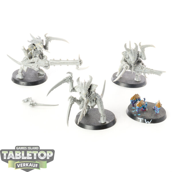 Tyraniden - 3 Tyranid Warriors - unbemalt