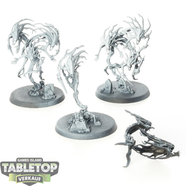 Nighthaunt - 3 x Spirit Hosts - teilweise bemalt