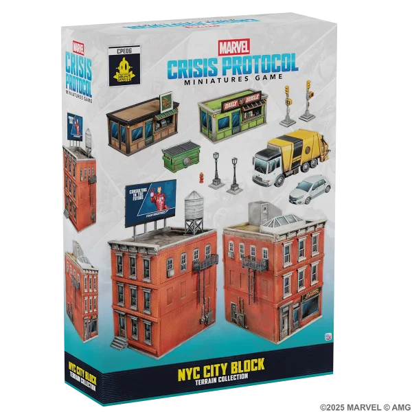 Marvel: Crisis Protocol - NYC City Block Terrain Collection - Multilingual