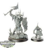 Orruk Warclans - Killaboss with Stab-grot - unbemalt