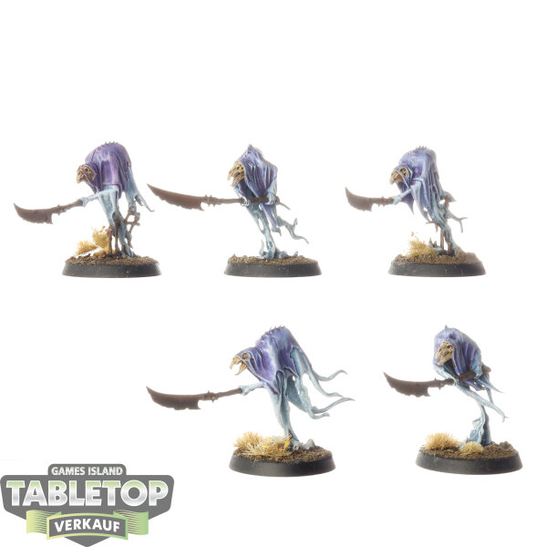 Nighthaunt - 5 Glaivewraith Stalkers - bemalt