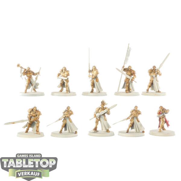 Stormcast Eternals - 10 Vanquishers - teilweise bemalt