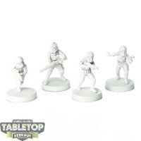 Galaktisches Imperium - 4 Inferno Squad - grundiert