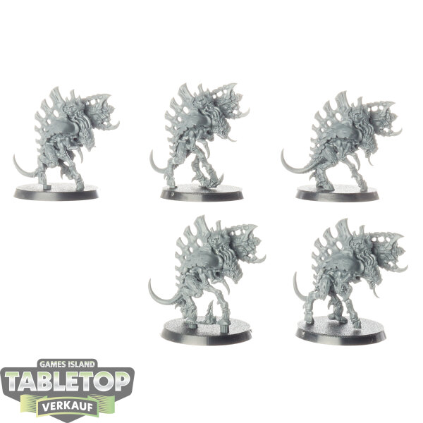 Tyraniden - 5 x Barbgaunts - unbemalt