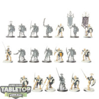 Ossiarch Bonereapers - 20 x Mortek Guard - teilweise bemalt