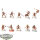 Flesh-eater Courts - 10 x Cryptguard - teilweise bemalt