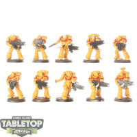 Space Marines - 10 x Infernus Squad - teilweise bemalt