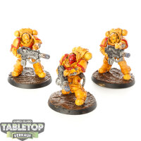 Space Marines - 3 x Primaris Eradicators - bemalt