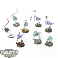 Nighthaunt - 8 Grimghast Reapers - bemalt