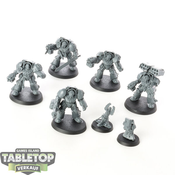 Dark Angels - 5 Terminator Squad - unbemalt