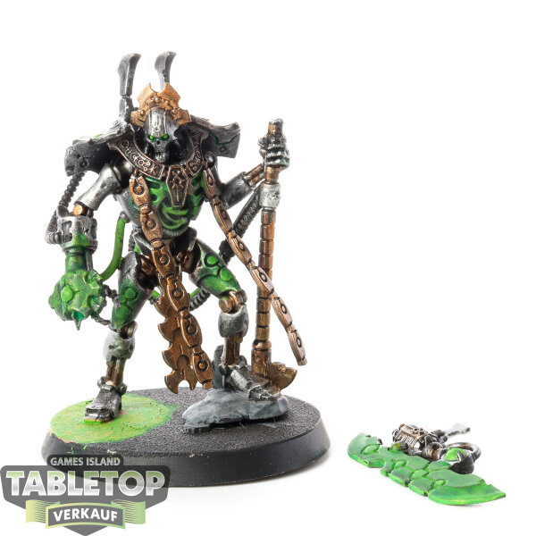 Necrons - Overlord with Tachyon Arrow - bemalt