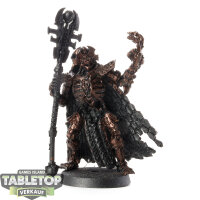 Necrons - Imotekh the Stormlord klassisch - teilweise bemalt