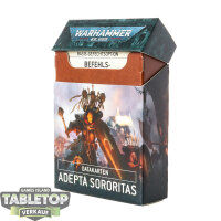Adepta Sororitas - Data Cards 9. Edition - deutsch