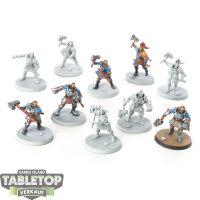 Stormcast Eternals - 10 Liberators - teilweise bemalt
