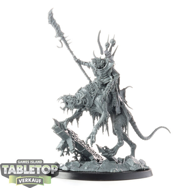 Skaven - Clawlord on Gnaw-beast - unbemalt