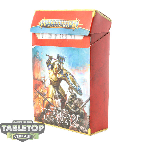 Stormcast Eternals - Warscroll Cards & Token 3.Edition - deutsch