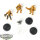Tau Empire - 3 x Stealth Battlesuits - teilweise bemalt