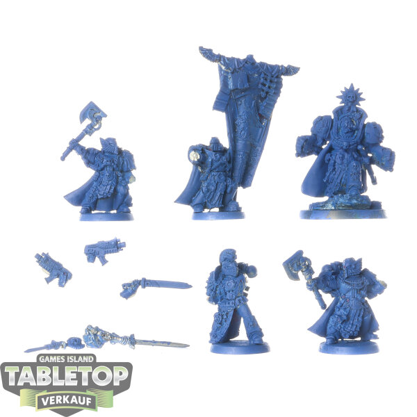 Ultramarines - Marneus Calgar and Honour Guard klassisch - teilweise bemalt