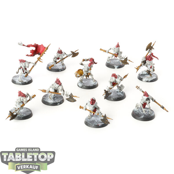 Flesh-eater Courts - 10 Cryptguard - bemalt