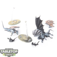 Stormcast Eternals - 2 Knight-Draconis - teilweise bemalt