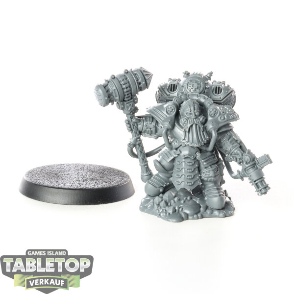 Kharadron Overlords - Arkanaut Admiral - teilweise bemalt