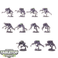 Tyraniden - 11x Genestealers - grundiert