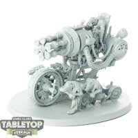 Skaven - Ratling Warpblaster - grundiert