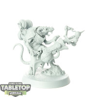 Skaven - Warlock Galvaneer - grundiert