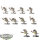 Seraphon - 10 x Saurus Guard - bemalt